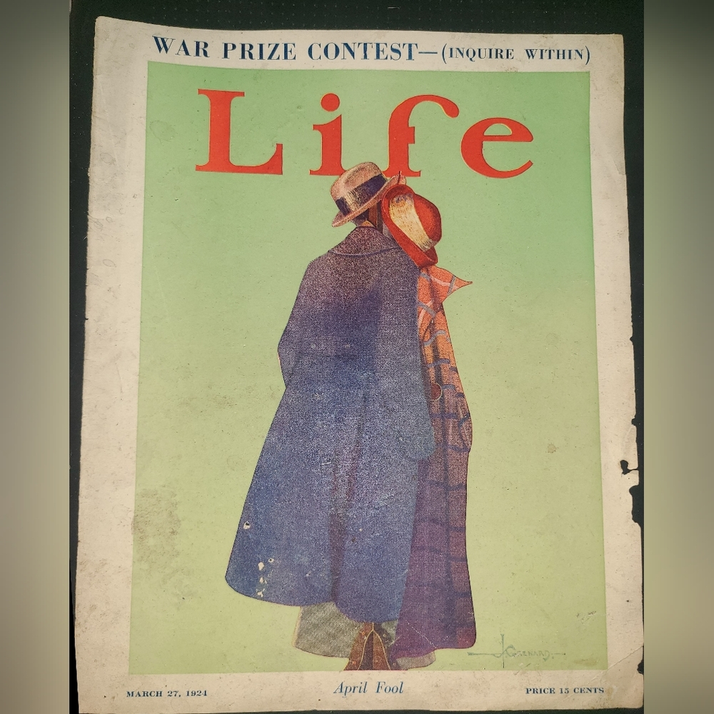 Life magazine cover